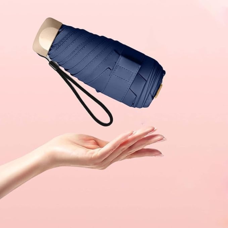 Parapluie de voyage compact, ultraléger et tous temps