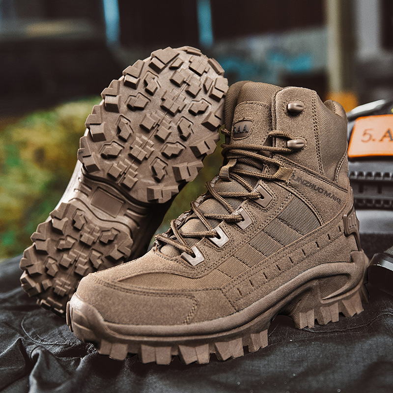 Bottes militaires d’hiver chaudes
