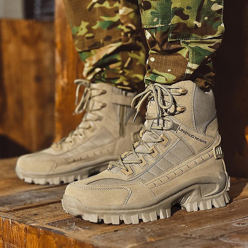 Bottes militaires d’hiver chaudes