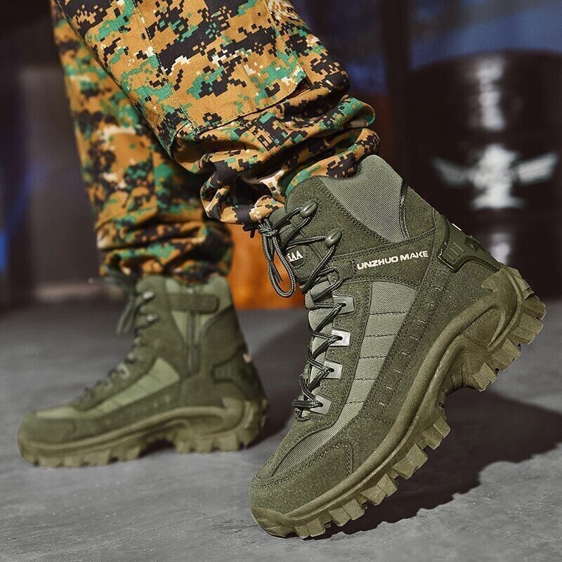 Bottes militaires d’hiver chaudes