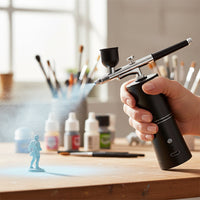 Cordless Airbrush Gun | Precise Paint Application | Adjustable Spray Pressure