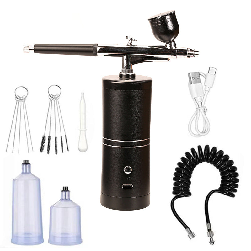 Cordless Airbrush Gun | Precise Paint Application | Adjustable Spray Pressure