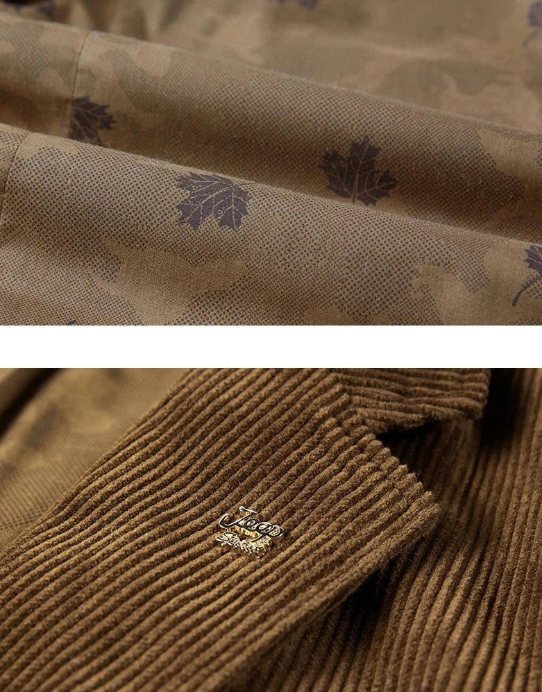 Blazer en velours côtelé | Classique et polyvalent | Modèle à deux boutons