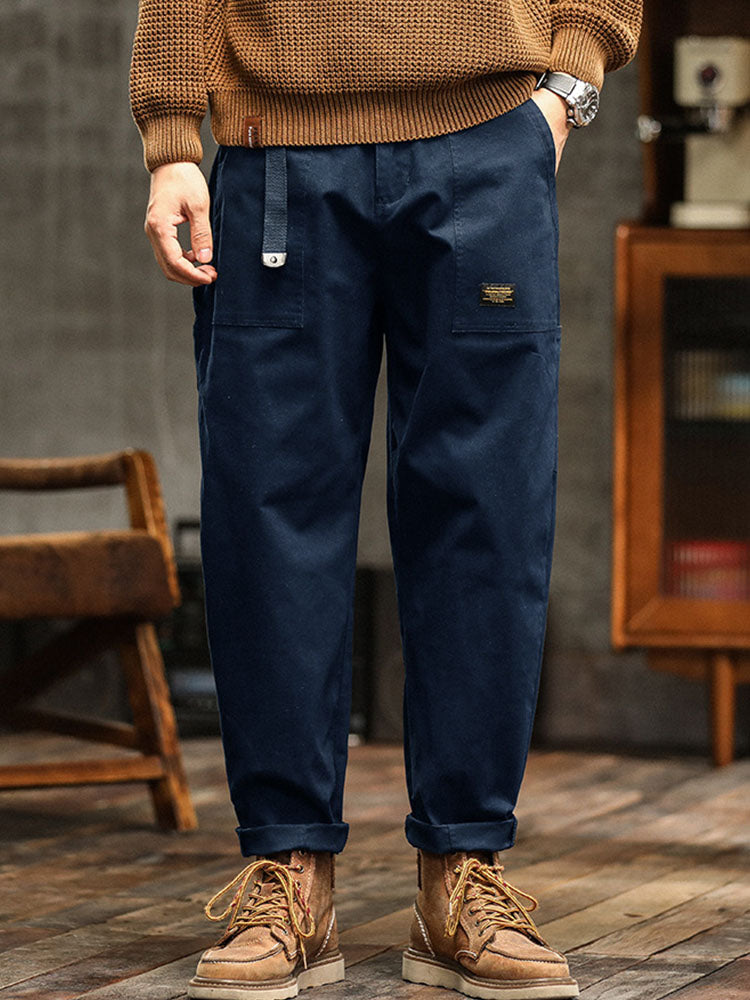 Cotton Utility Pants