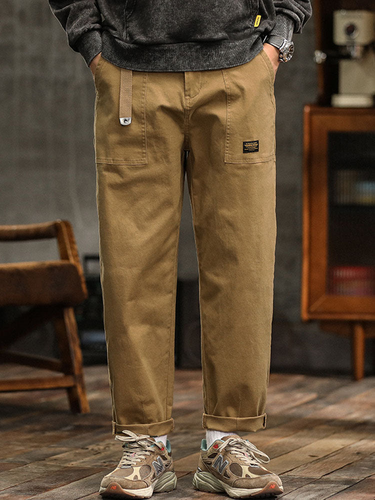 Cotton Utility Pants