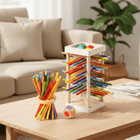 COUNTISTIX – Ensemble de baguettes Montessori pour le comptage, croissance cognitive & coordination