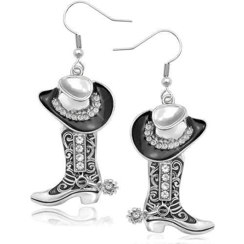 Cowboy Boot and Hat Earrings