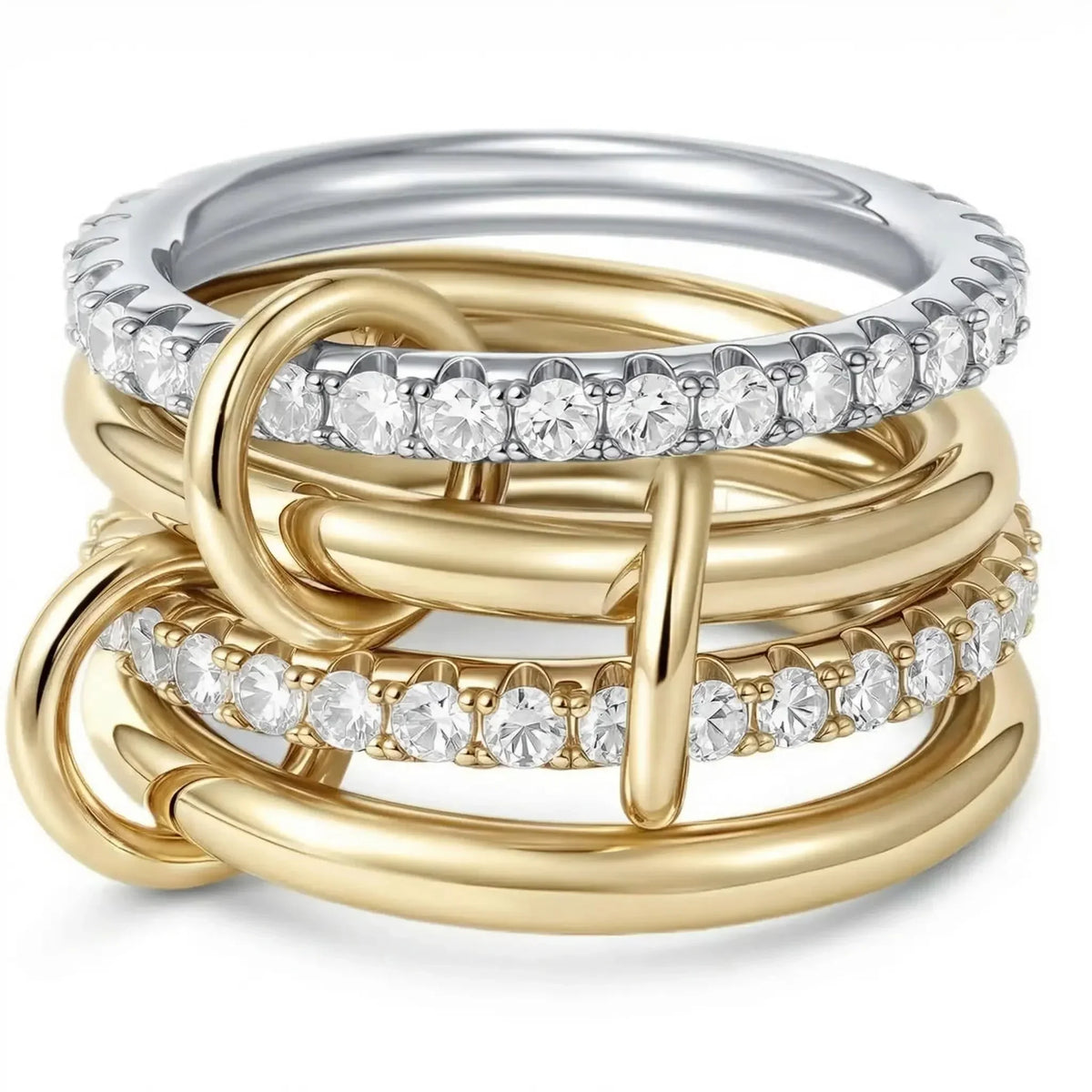 Crystal Stacking Ring