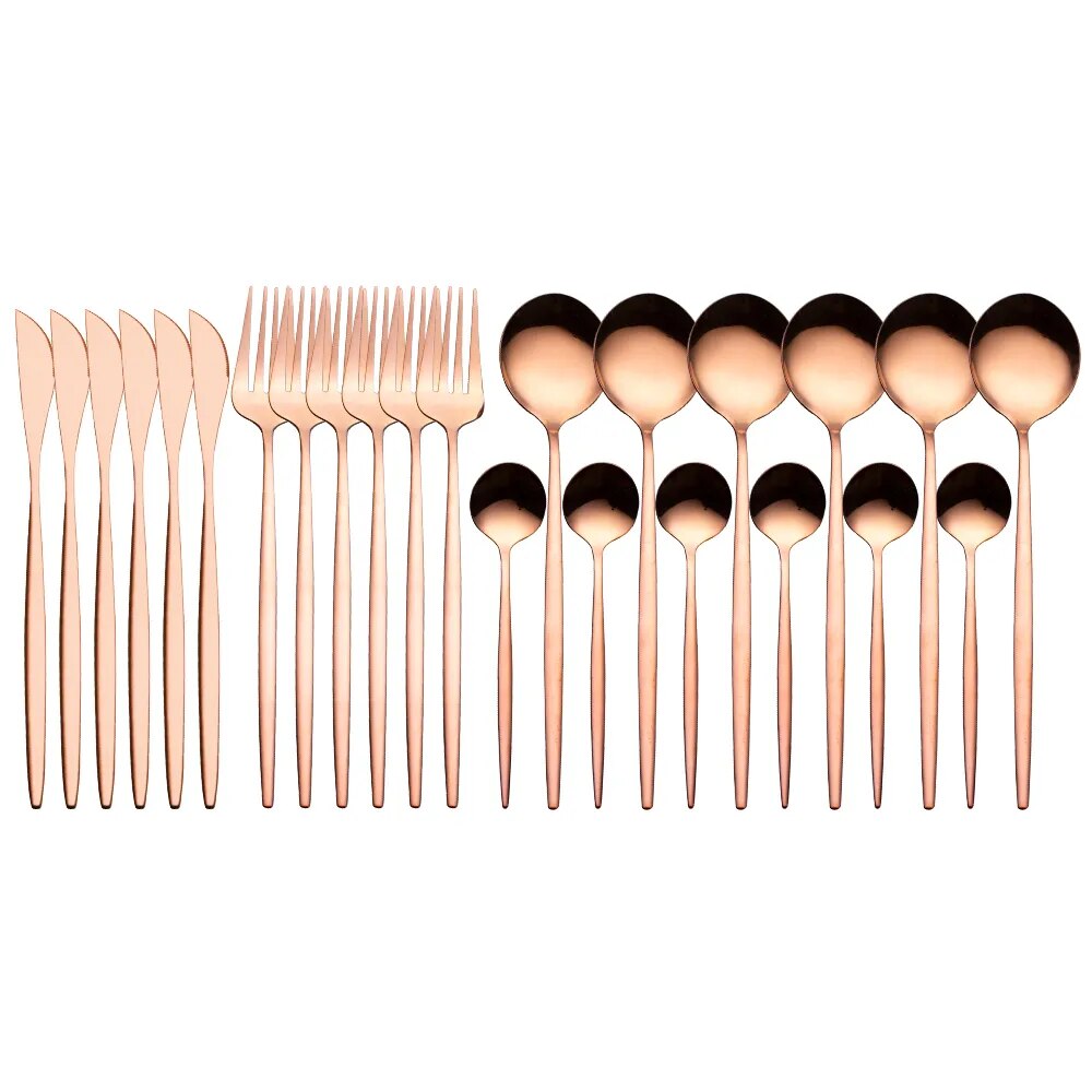 Cutlery Set with Modern Finish