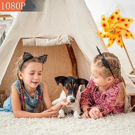 Davy | 1080P Wireless WiFi Security Camera | Weather-Resistant, App-Controlled & Ideal for Indoor and Outdoor Surveillance | Small Closed Circuit Camera