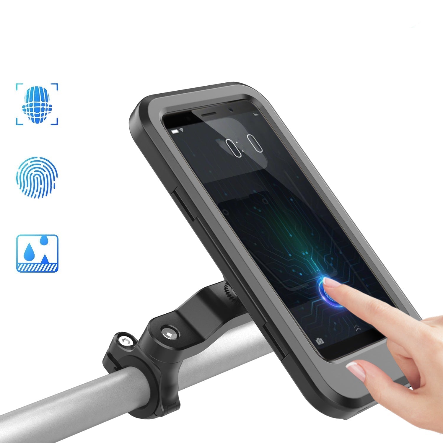 Davy | 15W Powerbank Waterproof Holder for Bicycle Handlebar