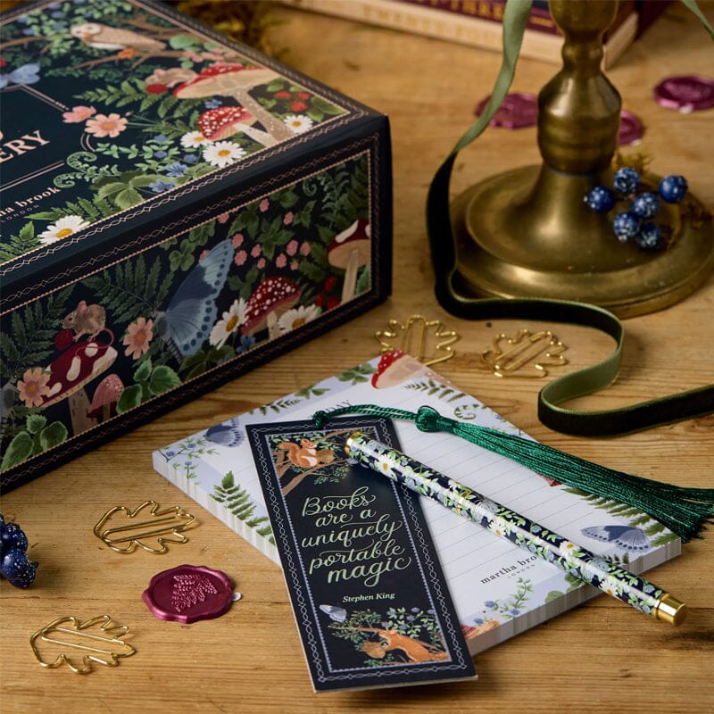 Davy | 24 Days Premium Stationery Advent Calendar | Limited "Winter Forest" Edition | 24 Exclusive Stationery Surprises | Sustainable & Plastic-Free | Includes 2025 Calendar & Accessories