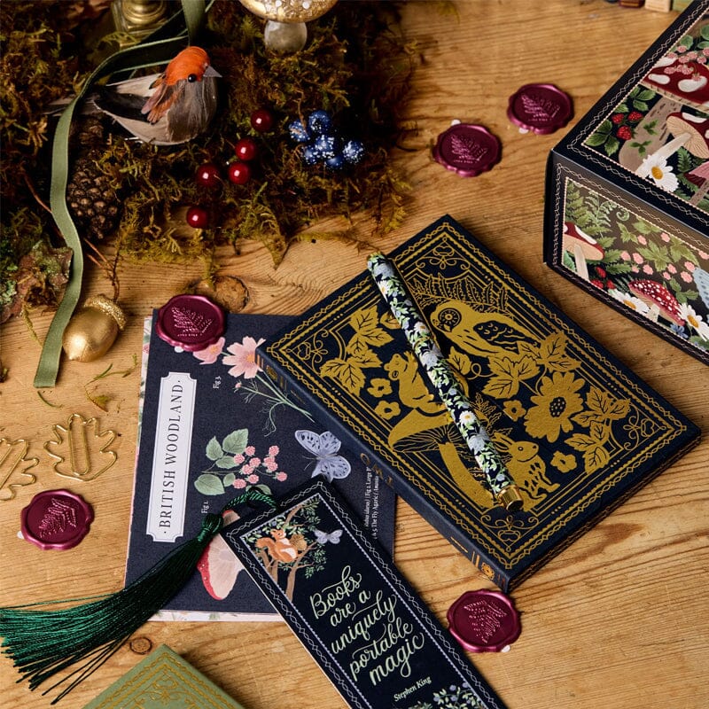 Davy | 24 Days Premium Stationery Advent Calendar | Limited "Winter Forest" Edition | 24 Exclusive Stationery Surprises | Sustainable & Plastic-Free | Includes 2025 Calendar & Accessories