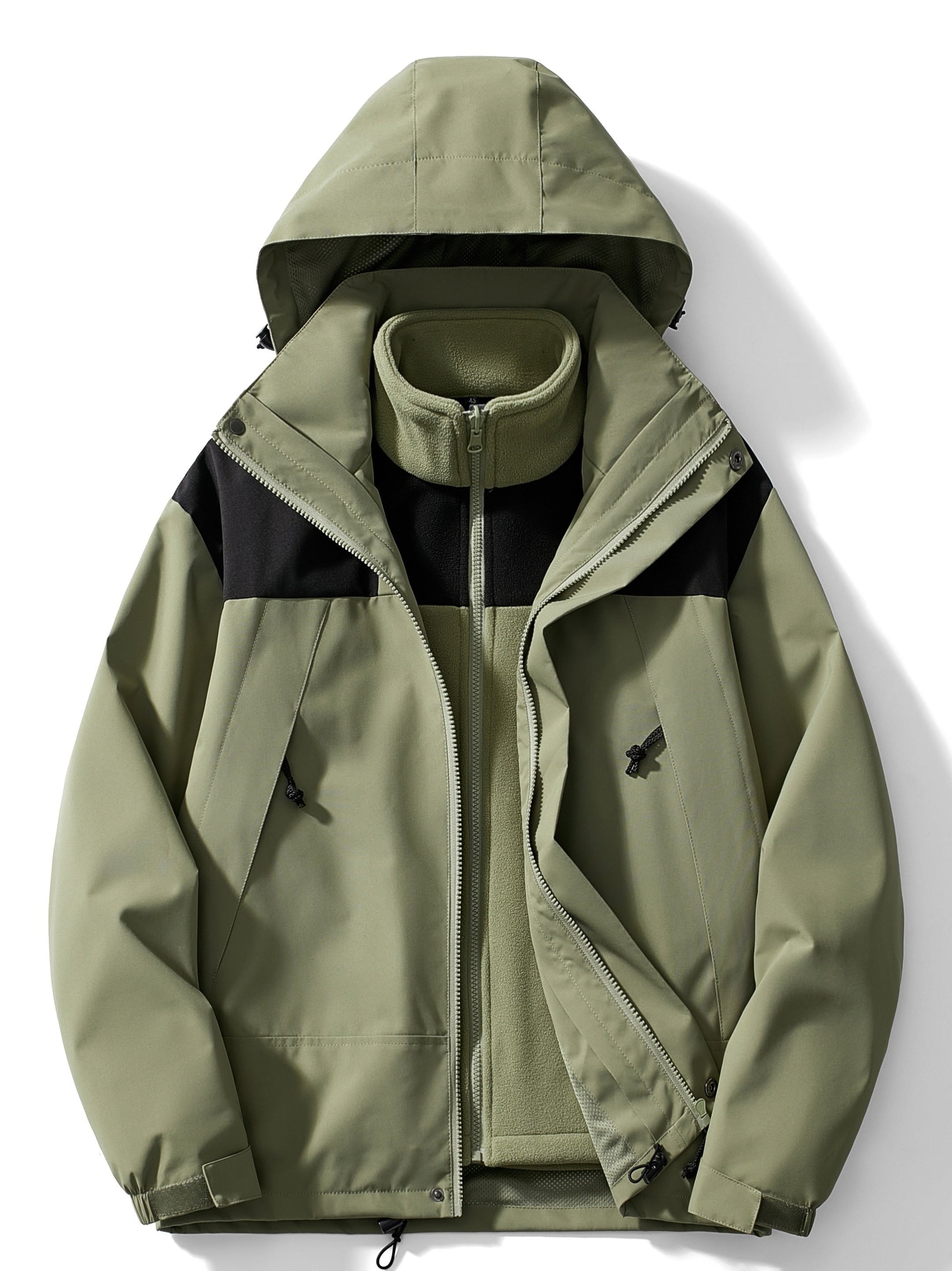 Davy | 3-in-1 Fleece Winter Jacket with Hood for Women