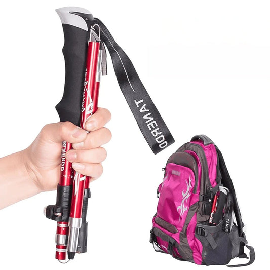 Davy | Adjustable Trekking Poles - Lightweight & Foldable for Hiking & Walking