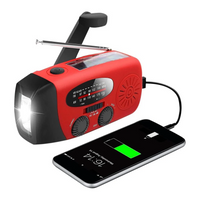 Davy | Radio d'urgence tout-en-un avec énergie solaire et batterie externe