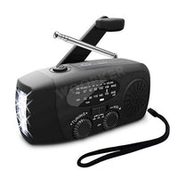 Davy | Radio de Emergencia Todo en Uno con Energía Solar y Power Bank – Prepárate en Cualquier Momento y Lugar