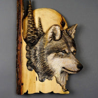 Davy | Décoration murale sculptée à la main d'animaux