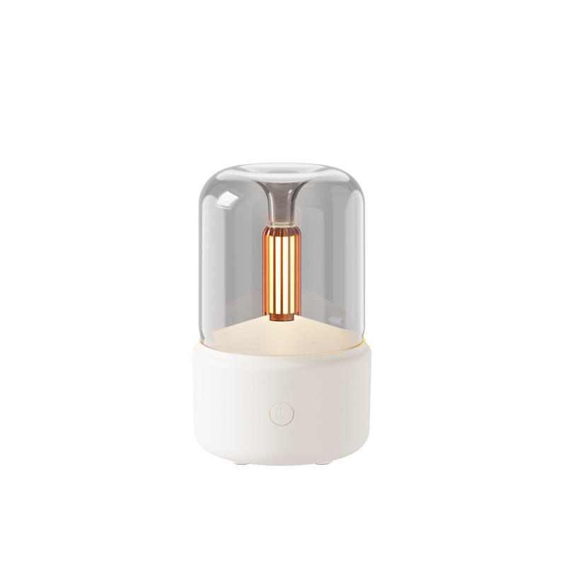 Davy | Aroma Diffuser Night Light | Candlelight Ambient Design