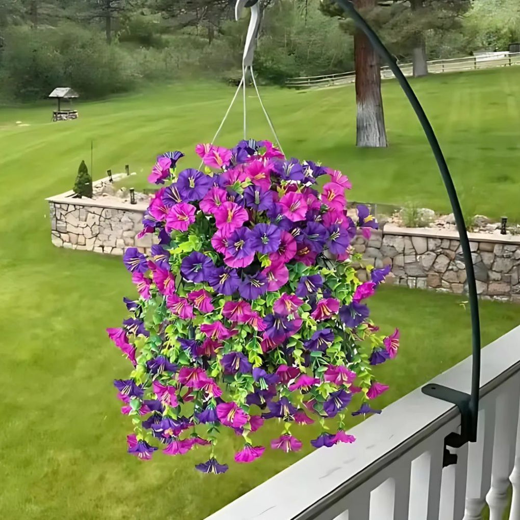 Davy | Artificial Morning Glory Flower Hanging Garland