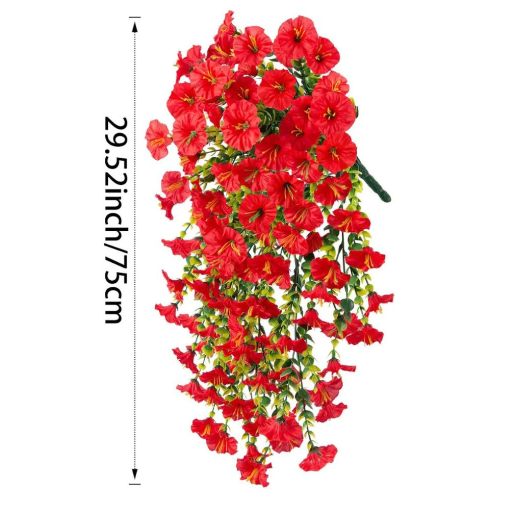 Davy | Artificial Morning Glory Flower Hanging Garland