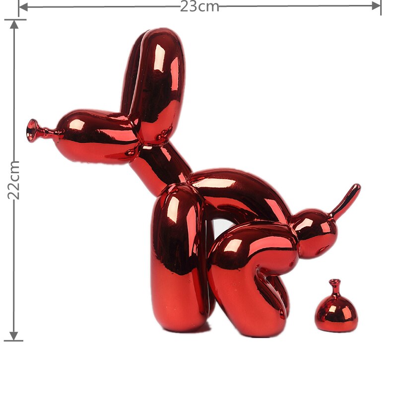 Davy | Balloon Dog Resin Figurine