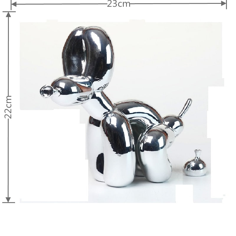Davy | Balloon Dog Resin Figurine