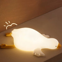 Davy | Luz LED de Grifo en Forma de Pato Grande - Lámpara Nocturna Recargable