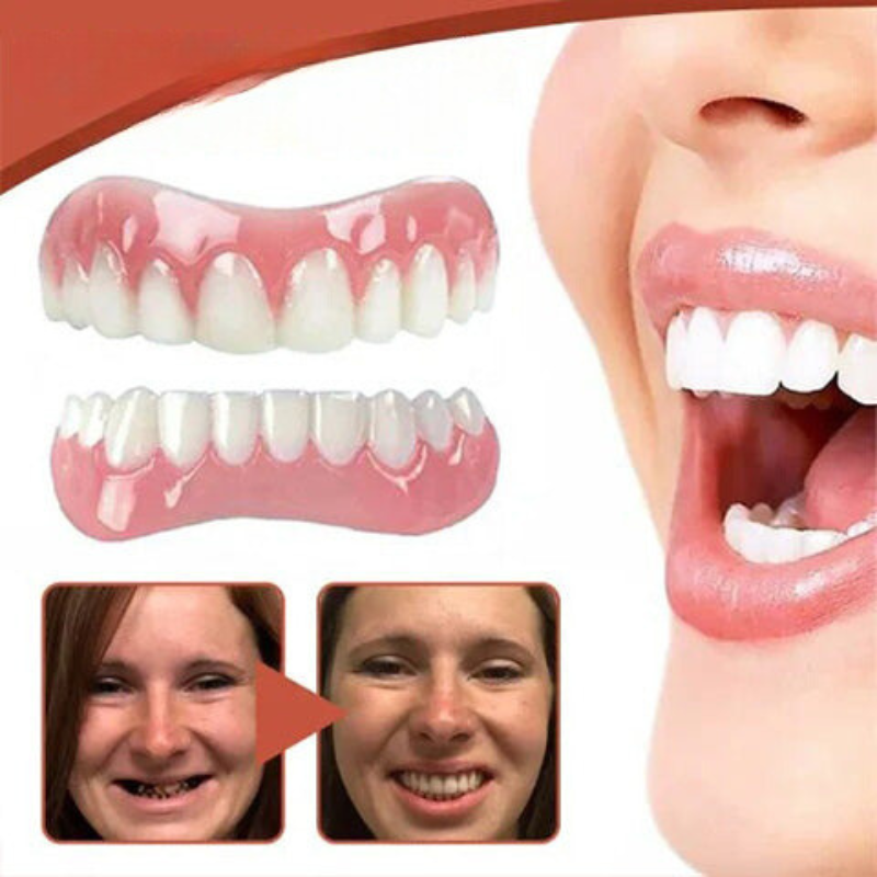 Davy | Biocompatible Silicone Prosthesis Set for Pain-Free Fit and Natural Smile