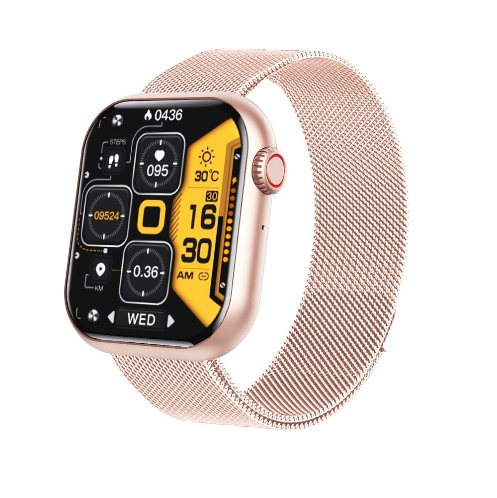 Davy | Blood Sugar Blood Pressure Blood Oxygen Sleep Monitor Waterproof Smartwatch