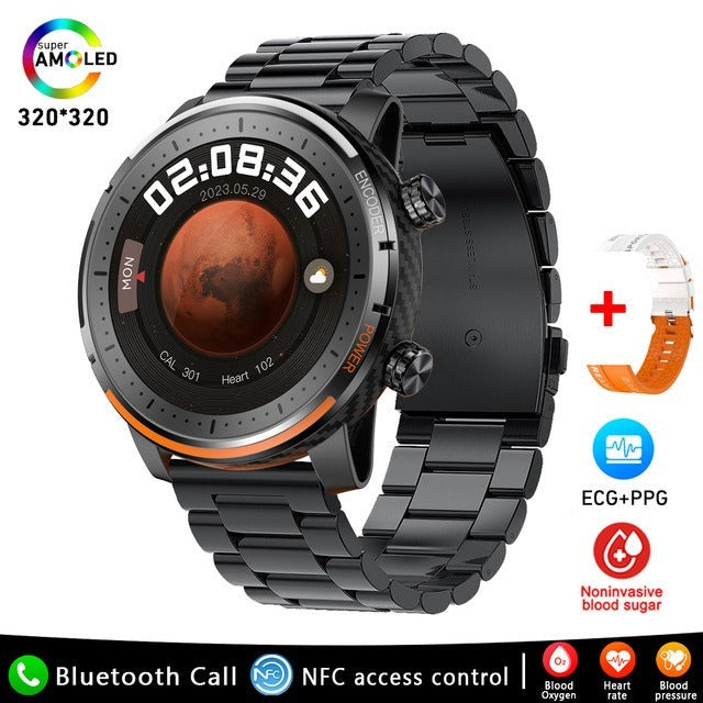 Davy | Blood Sugar Blood Pressure Blood Oxygen Sleep Monitor Waterproof Smartwatch