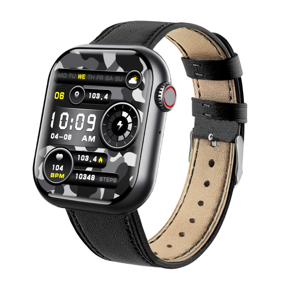 Davy | Blood Sugar Blood Pressure Blood Oxygen Sleep Monitor Waterproof Smartwatch