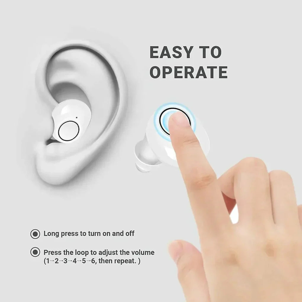 Davy | Bluetooth Rechargeable Hearing Aids with App Control