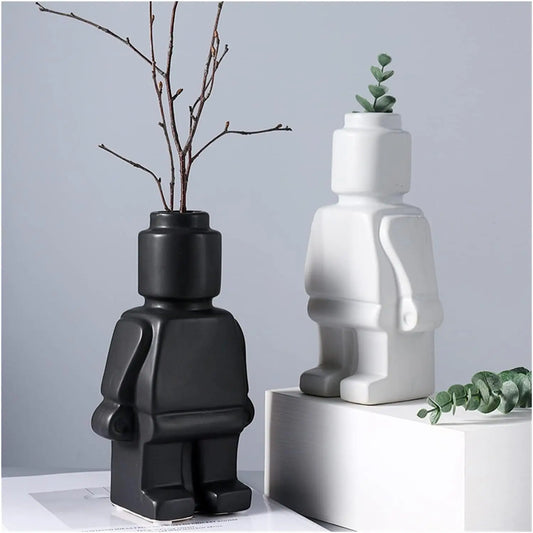 Davy | Building Block Flower Pot | Modern Minimal Design