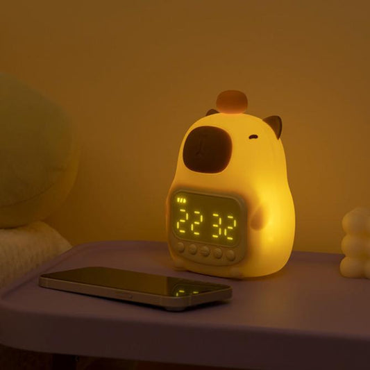 Davy | Capybara Companion Night Lamp & Alarm Clock