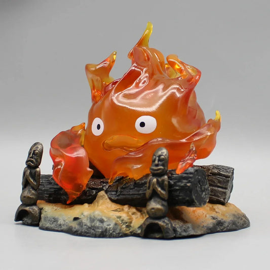Davy | Cartoon Flame Figurine | Glowing Anime Decorative Figure (Glow-in-the-Dark)