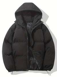 Davy | Men's Cozy Quilted Puffer Hoodie