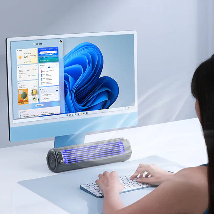 Davy | Cordless Rechargeable Air Cooler Bladeless Fan