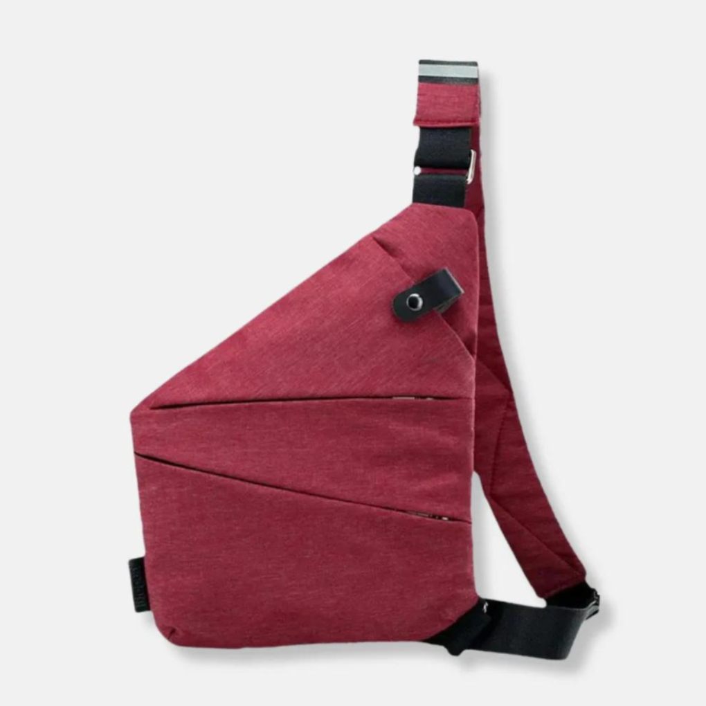 Davy | Crossbody Travel Bag - Hidden Zipper Organizer