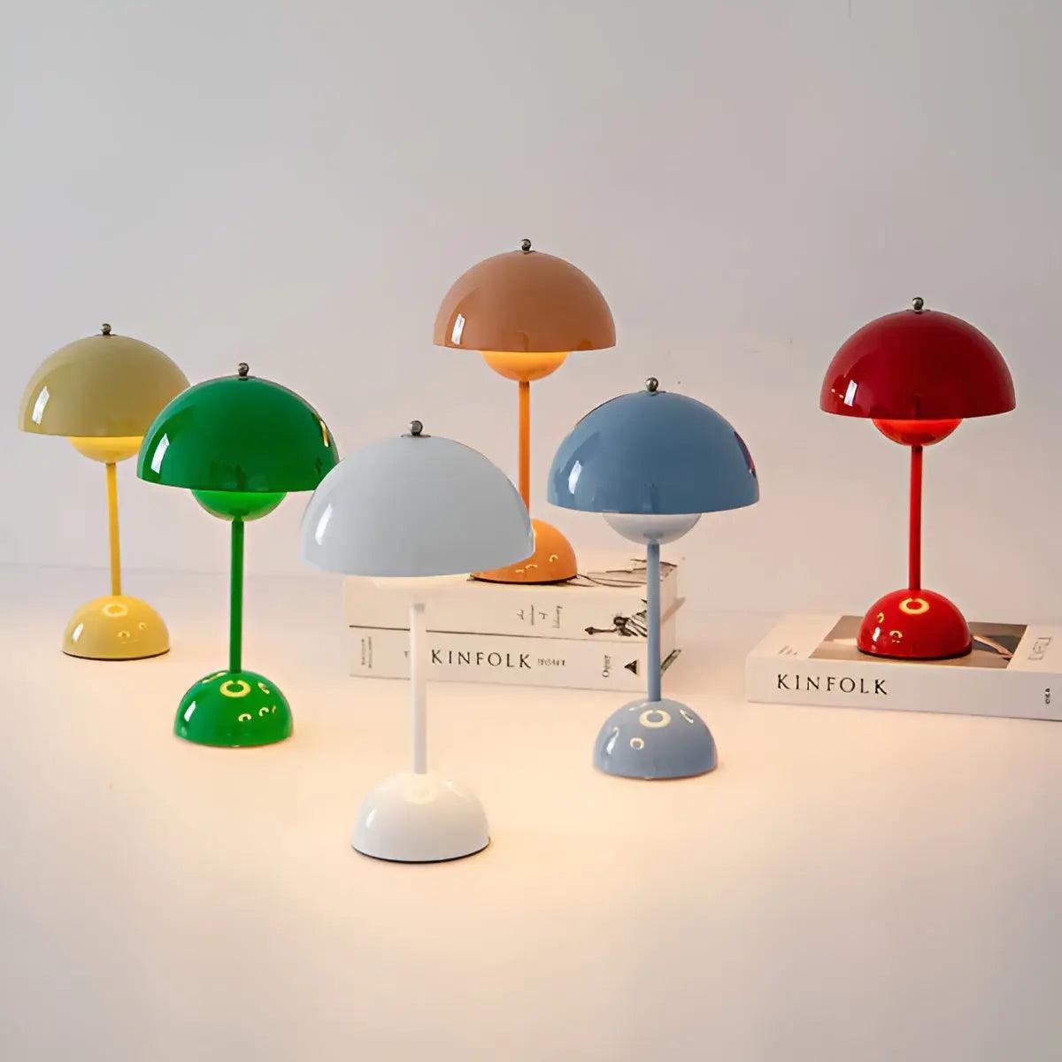 Davy | Dorsø Pillam | Scandinavian Designer Table Lamp | Dimmable & Modern (H 29.5cm)