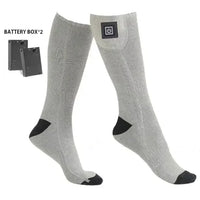 Davy | Chaussettes Chauffantes d'Hiver pour Temps Froid