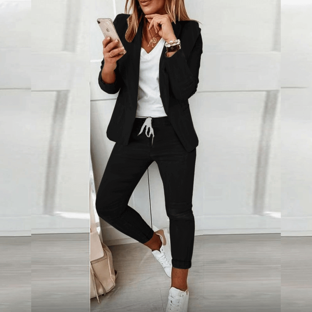 Davy - Elegant and Comfortable Blazer Set