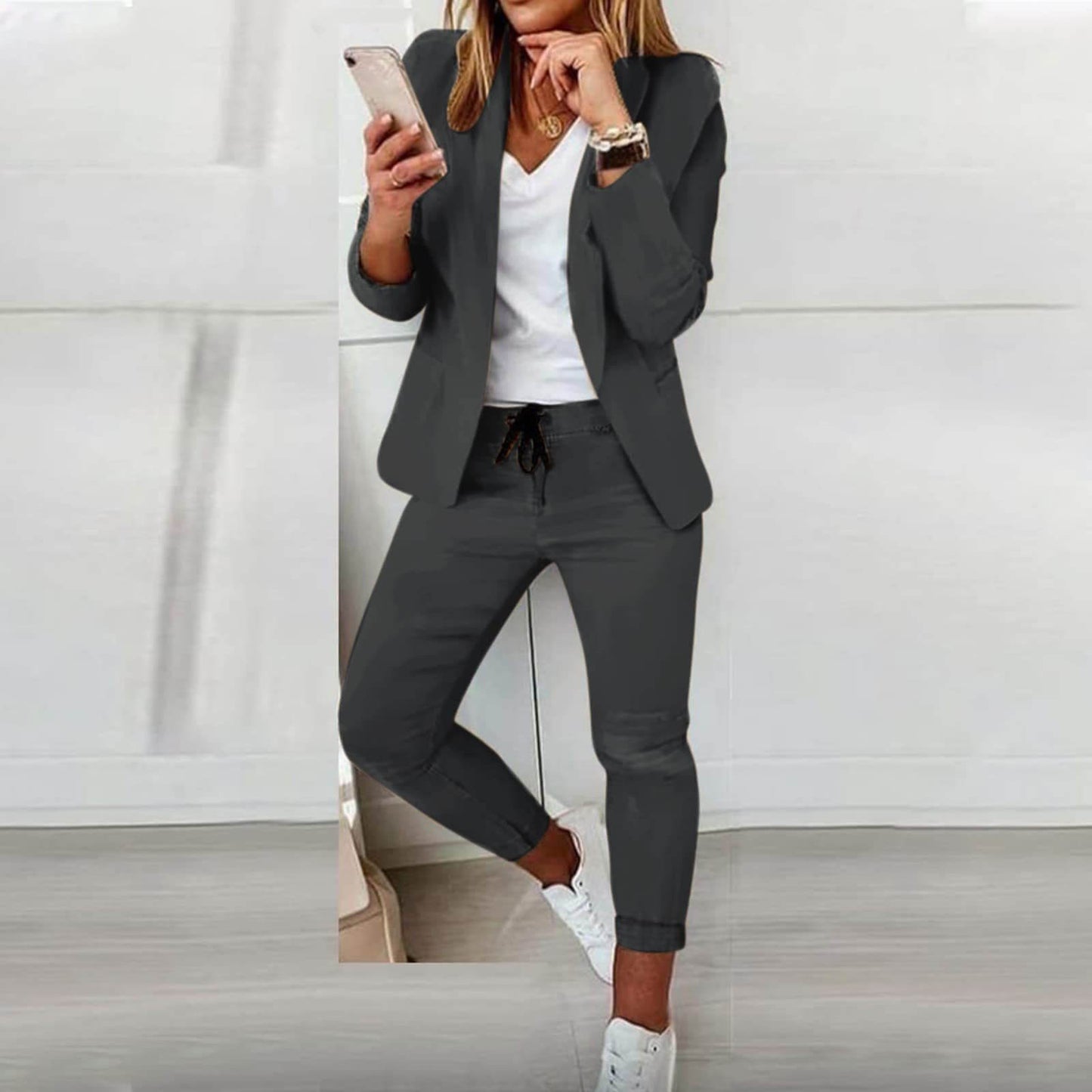 Davy - Elegant and Comfortable Blazer Set