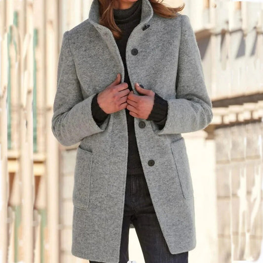 Davy - Elegant Wool Coat
