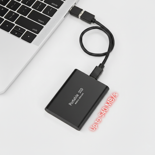 Davy | External SSD 128GB High Capacity Robust Case USB Connection