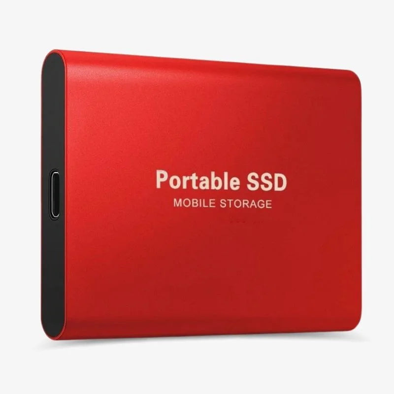 Davy | External SSD Hard Drive Aluminum Portable Storage 128GB