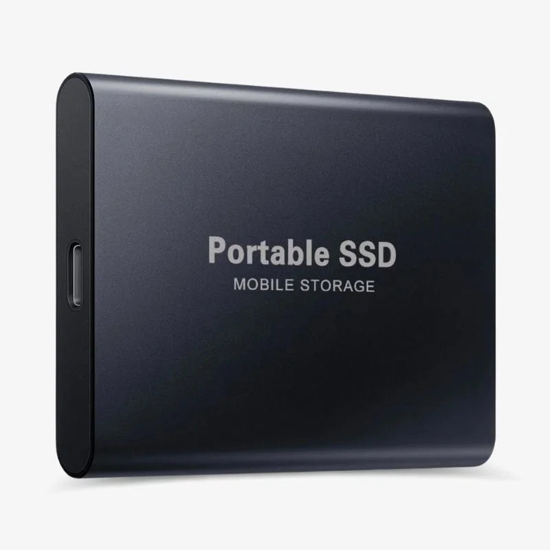 Davy | External SSD Hard Drive Aluminum Portable Storage 128GB