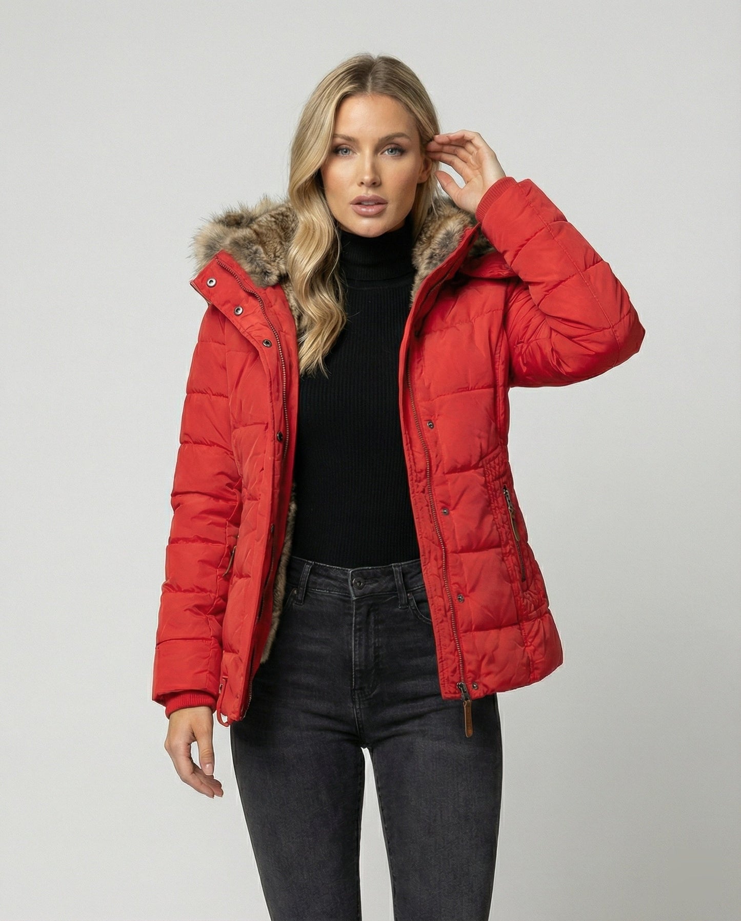 Davy - Fashionable Winter Jacket, Warmly Lined with Hood
