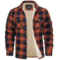 Davy | Veste à carreaux doublée en polaire confortable