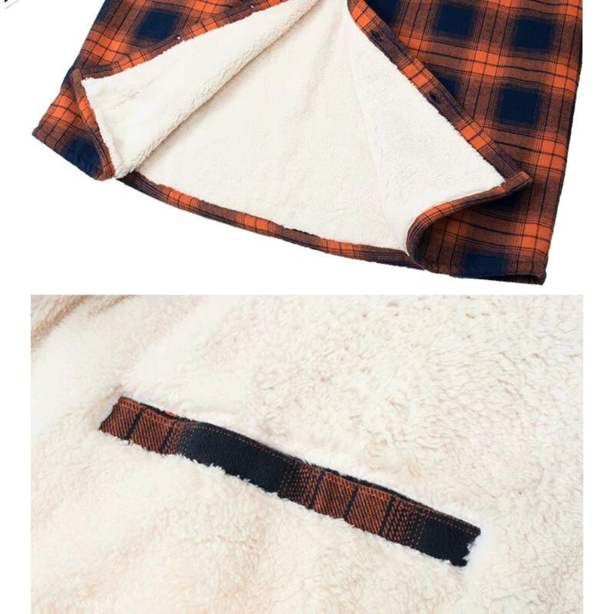 Davy Fleece-Lined Checked Jacket